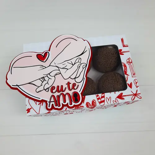 Arquivo de Corte Caixa 6 Doces 19 - Dia dos Namorados - Studio/PDF