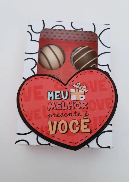 Arquivo de Corte Caixa 6 Doces 23 - Dia dos Namorados - Studio/PD