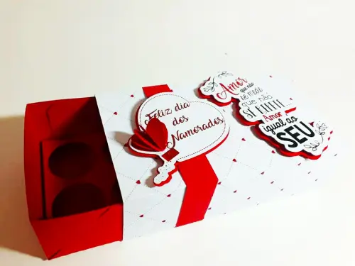 Arquivo de Corte Caixa 8 Doces Deslizante - Dia dos Namorados - Studio/PDF