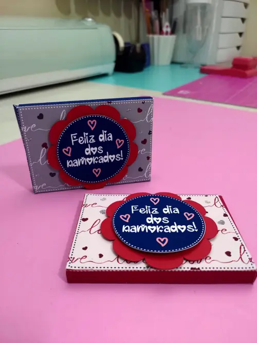 Arquivo de Corte Caixa KitKat 07 - Dia dos Namorados - STUDIO/PDF