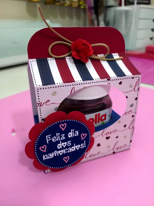 Arquivo de Corte Caixa Nutella - Dia dos Namorados - STUDIO/PDF