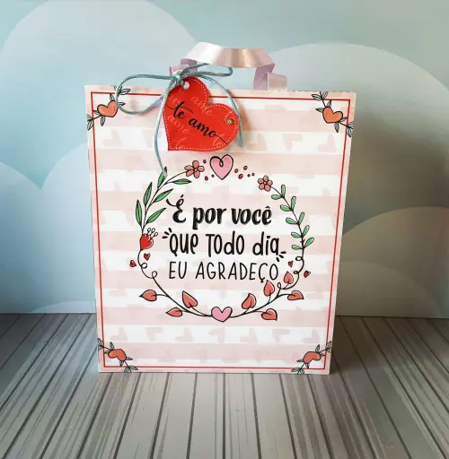 Arquivo de Corte Sacolinha 12 - Dia dos Namorados - STUDIO/PDF