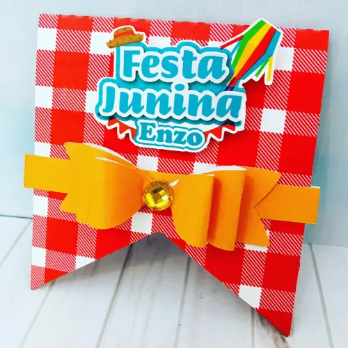 Arquivo de Corte Convite 05 - Festa Junina - STUDIO/PDF