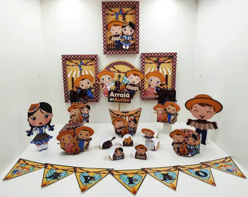 Arquivo de Corte Festa Junina 19 - Studio/PDF/PNG
