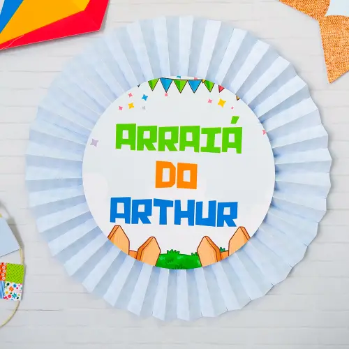 Arquivo de Corte Quadrinho e Roseta 02 - Festa Junina - STUDIO/PD
