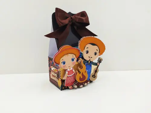 Arquivo de Corte Sacolinha 01 - Festa Junina - STUDIO/PDF