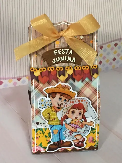 Arquivo de Corte Sacolinha 02 - Festa Junina - STUDIO/PDF