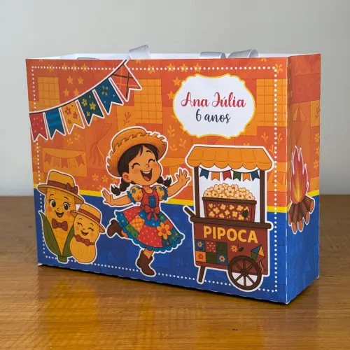 Arquivo de Corte Sacolinha 10 - Festa Junina - STUDIO/PDF