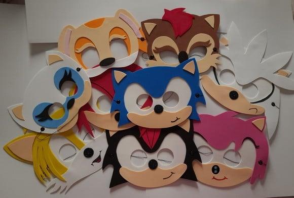 Sonic Eamigos Lembrancinha