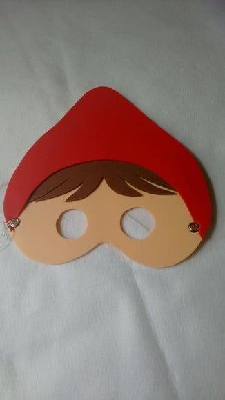 Máscaras Chapeuzinho Vermelho e Lobo Mau