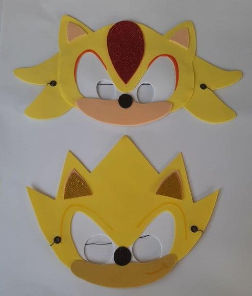Mascaras Super Sonic e Super Shadow