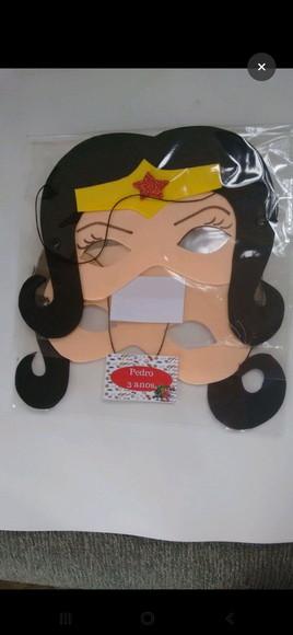 30 Máscaras Mulher Maravilha