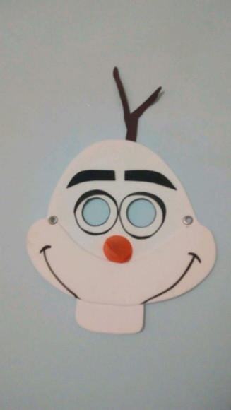 Máscaras Olaf Frozen