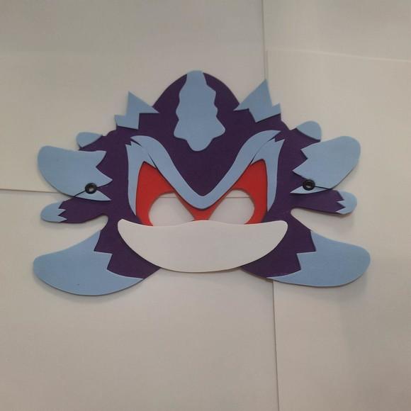 Sonic Mephiles Máscaras em Eva