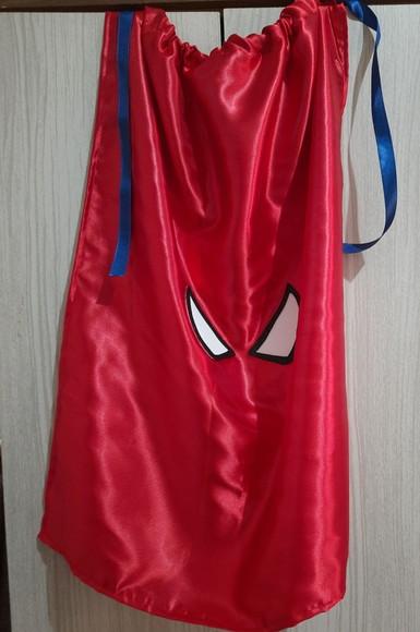 Capa Homem Aranha em Cetim