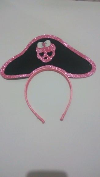 Chapeu Pirata Menina