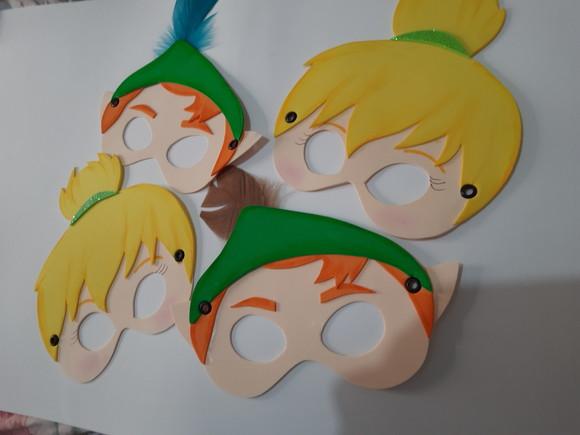 Máscara Peter Pan e Sinininho