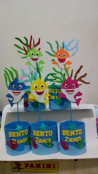 Centro de mesa Baby Shark
