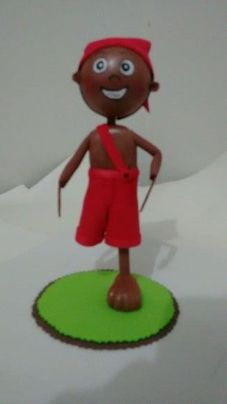 Sací Pererê em EVA 3D