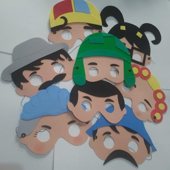Máscaras Turma do Chaves
