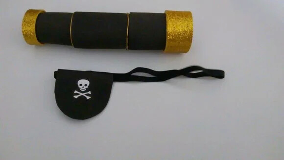 Lembrancinha Pirata Luneta+ Tapa Olho