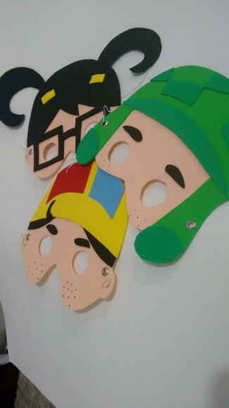 Máscaras Turma do Chaves