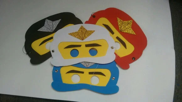 Lembrancinha Máscaras Ninja