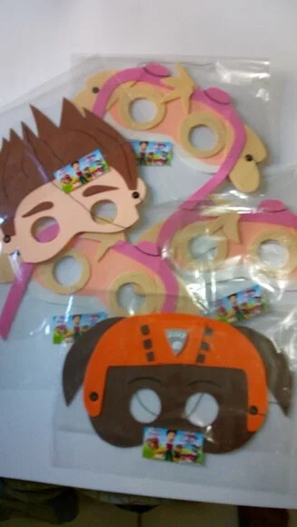 Máscaras patrulha  embalada