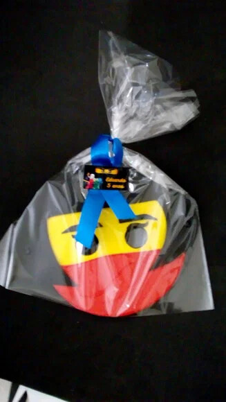 Lembrancinha máscara Ninja