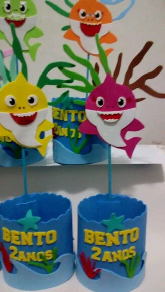 Centro de mesa Baby Shark