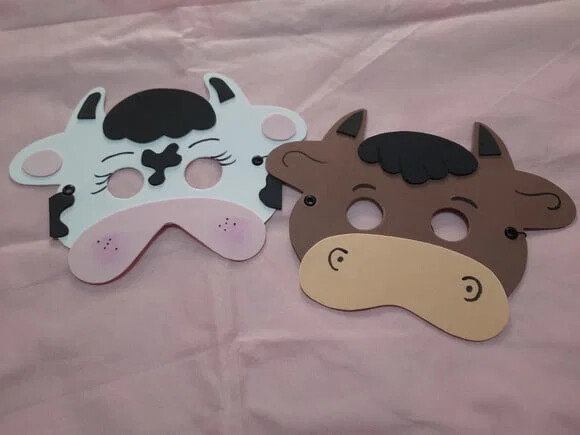 Máscaras Fazendinha