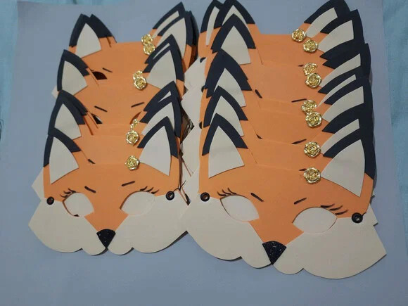 Máscaras raposa