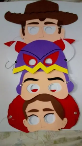 Máscaras Toy Story