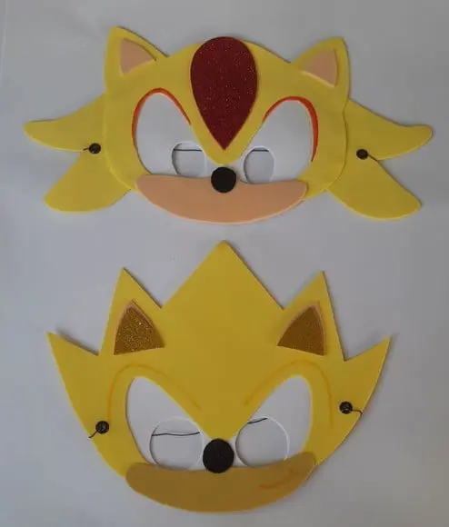 Mascaras Super Sonic e Super Shadow