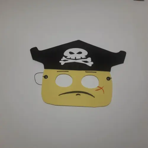Máscara Roblox Pirata