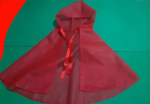 Máscaras e Capas Chapeuzinho Vermelho e Lobo Mau