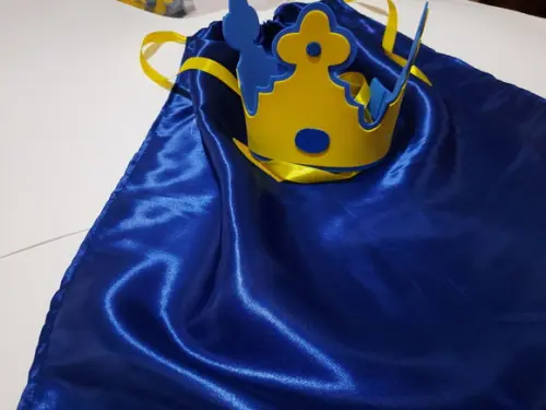 Capa e Coroa Rei e Rainha