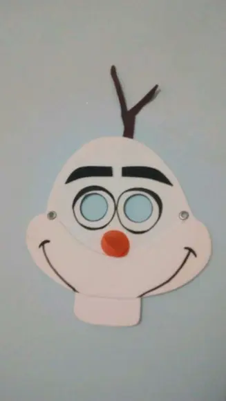 Máscaras Olaf Frozen