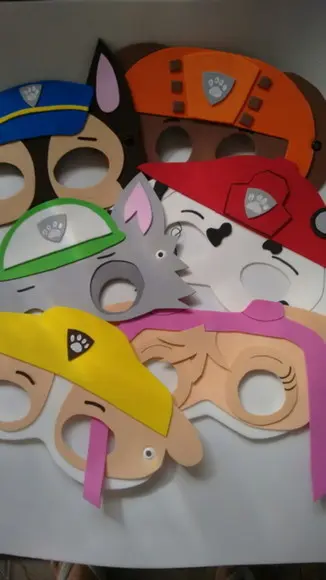 Máscaras Patrulha Canina