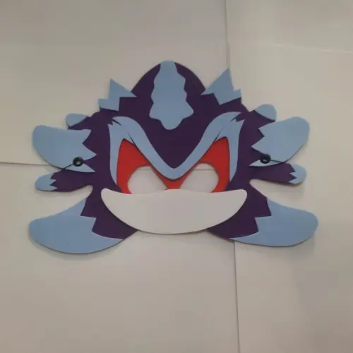 Sonic Mephiles Máscaras em Eva