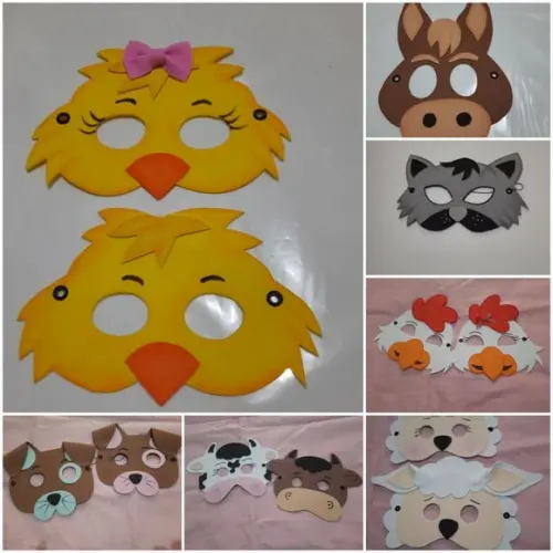 Máscaras Fazendinha