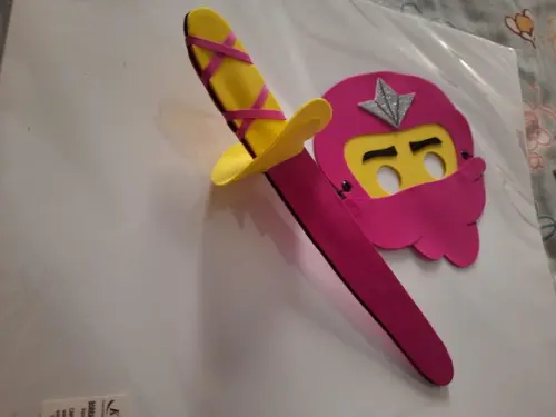 Lembrancinha Espada e Máscara Ninjago Rosa