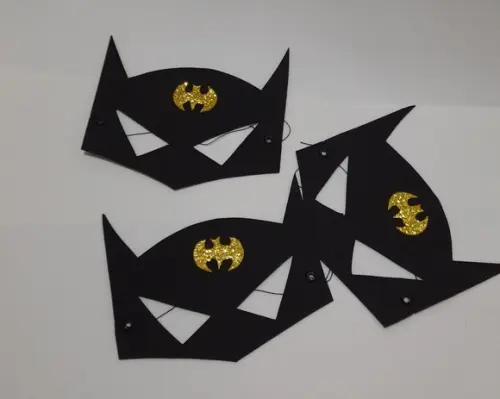 Máscara Batman,mulher Gato e Batgil
