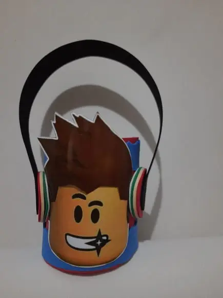 Lembrancinha Roblox Centro de Mesa