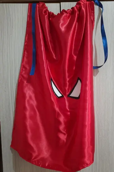 Capa Homem Aranha em Cetim