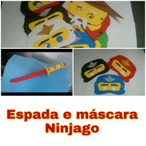 60 Espadas e Máscaras Ninjago