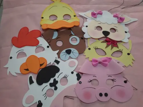 Máscaras Fazendinha