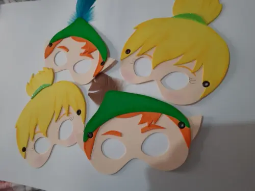 Máscara Peter Pan e Sinininho
