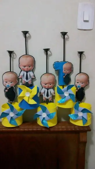 Poderoso chefinho Centro de mesa