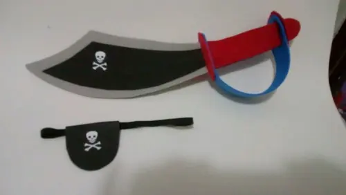 Espada Pirata + Tapa Olho Pirata